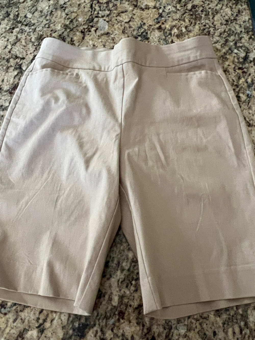 Chico's Beige/sand Tailored Women's Shorts new with tags